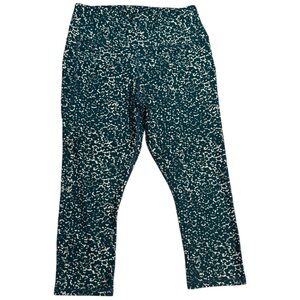 Under Armour Speckled Teal and White Leggings